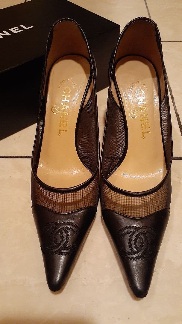 CHANEL　パンプス 37C