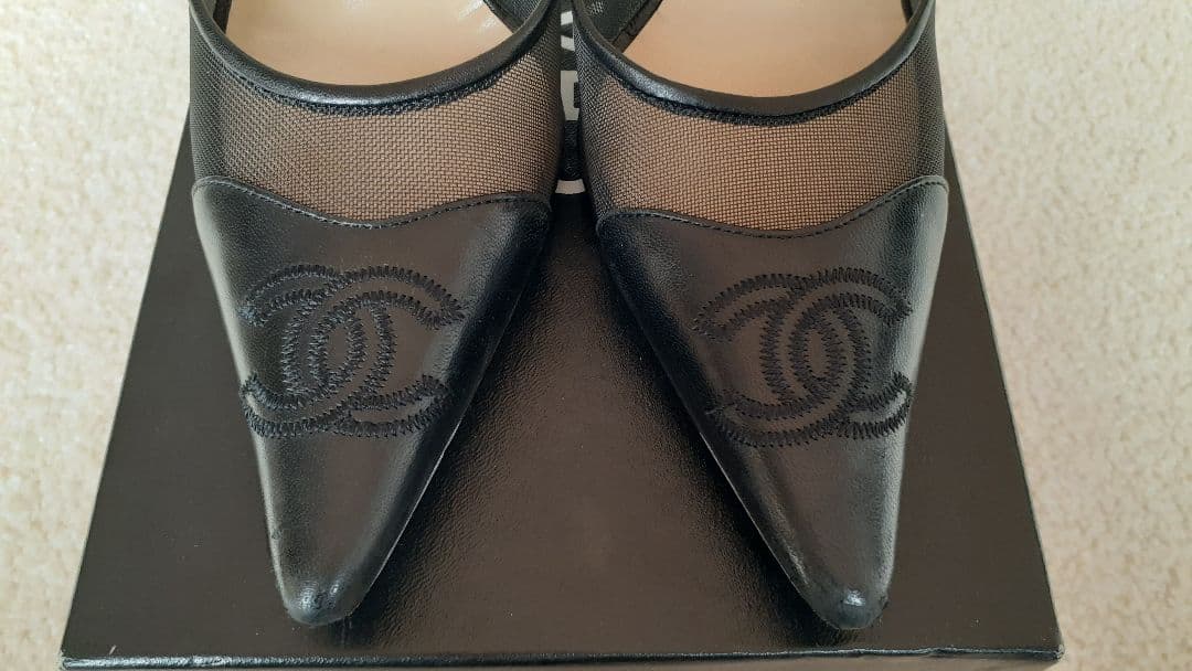 CHANEL　パンプス 37C
