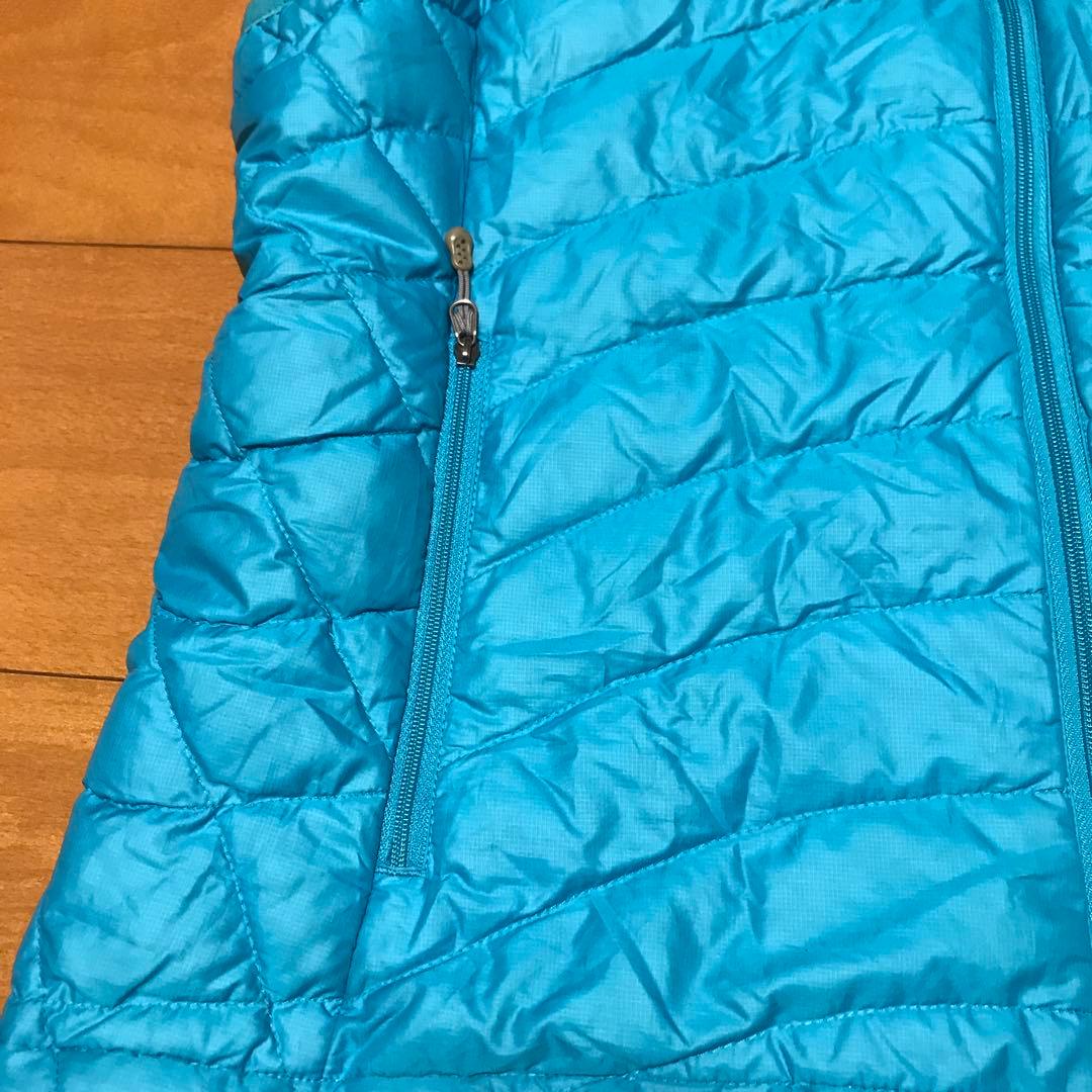 限定レアカラー！パタゴニアダウンベストL/2000年モデルターコイズブルー