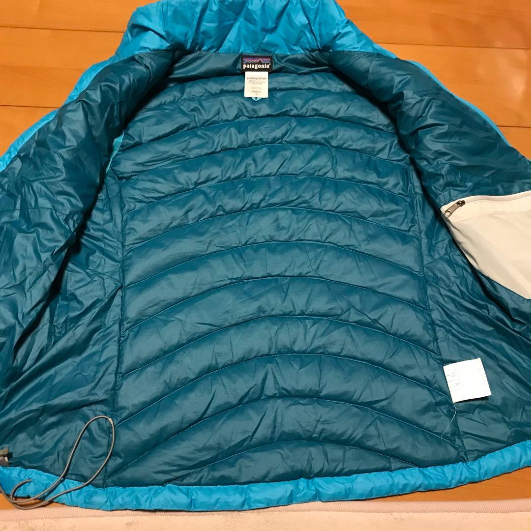 限定レアカラー！パタゴニアダウンベストL/2000年モデルターコイズブルー