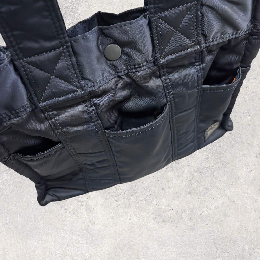 仁テイルHEAD PORTER タンカー トートバッグ S ダークネイビー