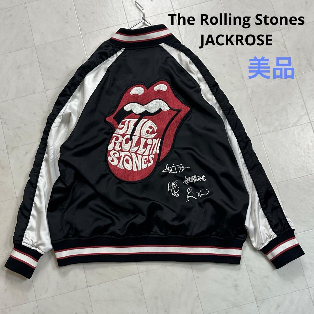 〈美品〉The Rolling Stones×JACKROSE【M】スカジャン