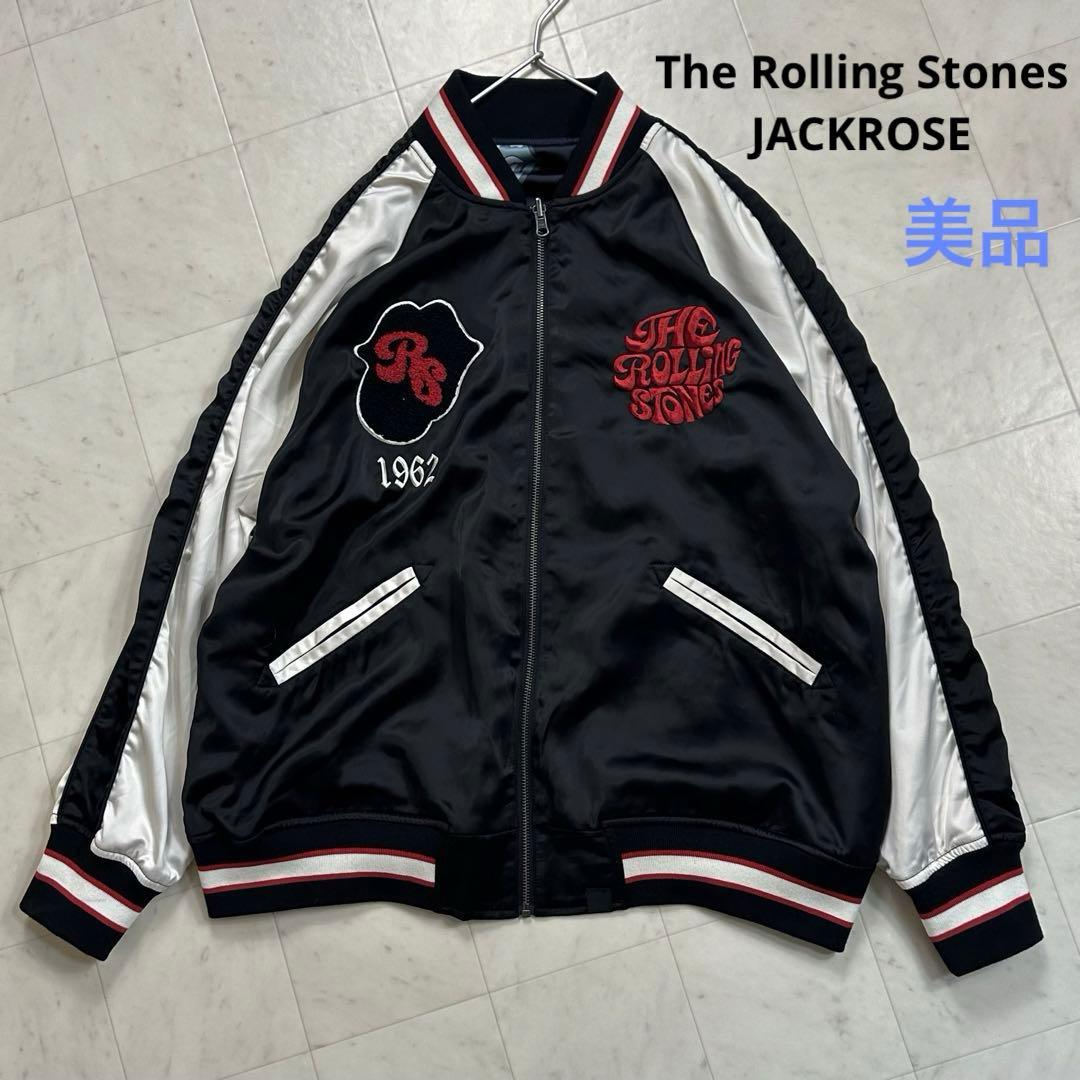 〈美品〉The Rolling Stones×JACKROSE【M】スカジャン