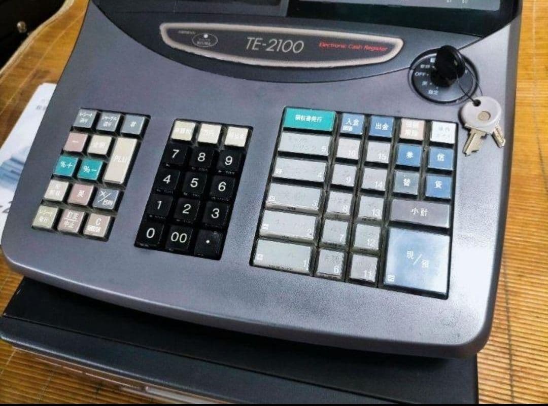 カシオレジスター　TE-2100　フル設定無料　長期使用可能　911772