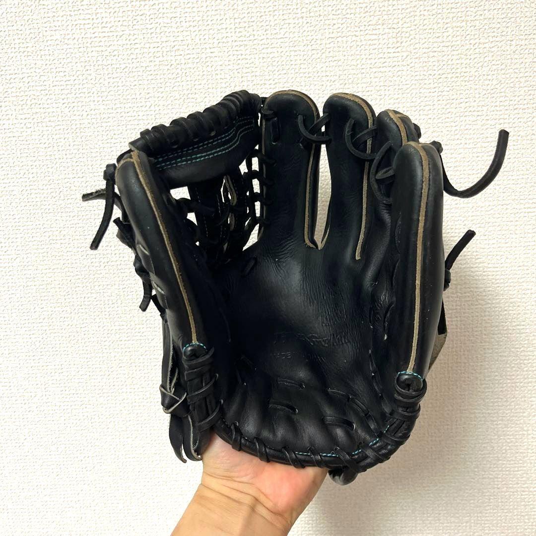 792 ハイゴールド 心極 型抜群 即戦力 硬式 内野手用グローブ