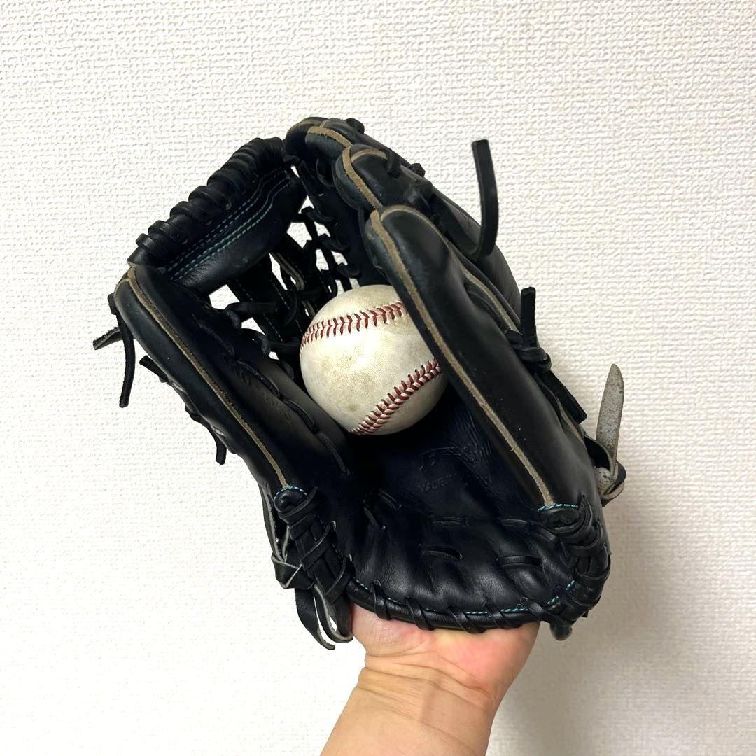 792 ハイゴールド 心極 型抜群 即戦力 硬式 内野手用グローブ