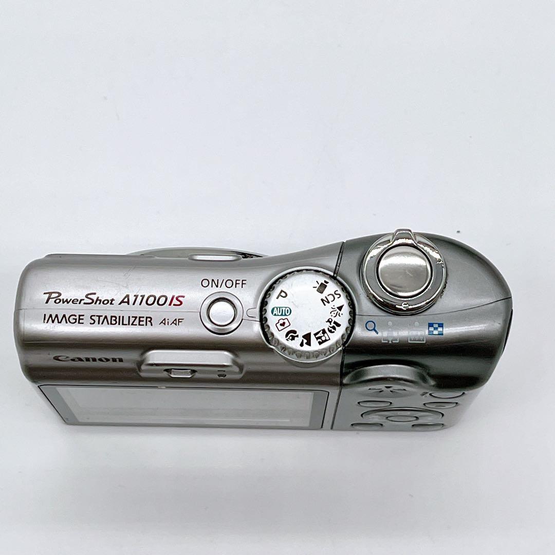 Canon PowerShot A1100 IS デジタルカメラ シルバー