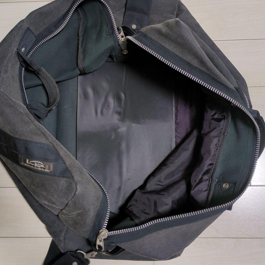 LQ MEN　 ブラック ボストンバッグ