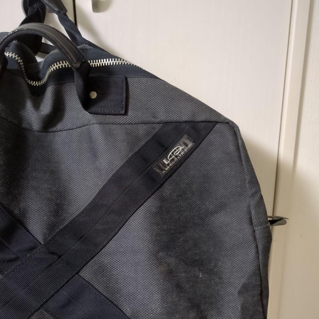 LQ MEN　 ブラック ボストンバッグ