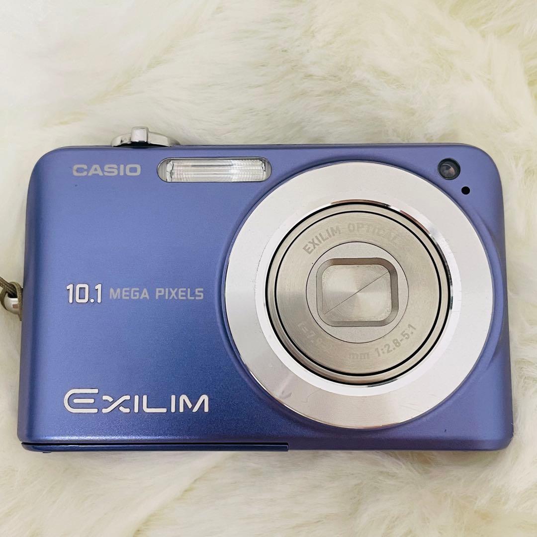 カシオ EXILIM EX-Z1080 パープル ブルー　デジカメ コンデジ