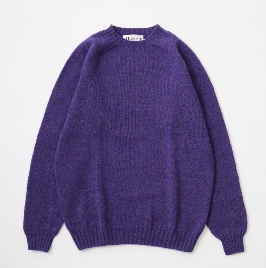 【新品同様】HARLEY OF SCOTLAND クルーネックセーター