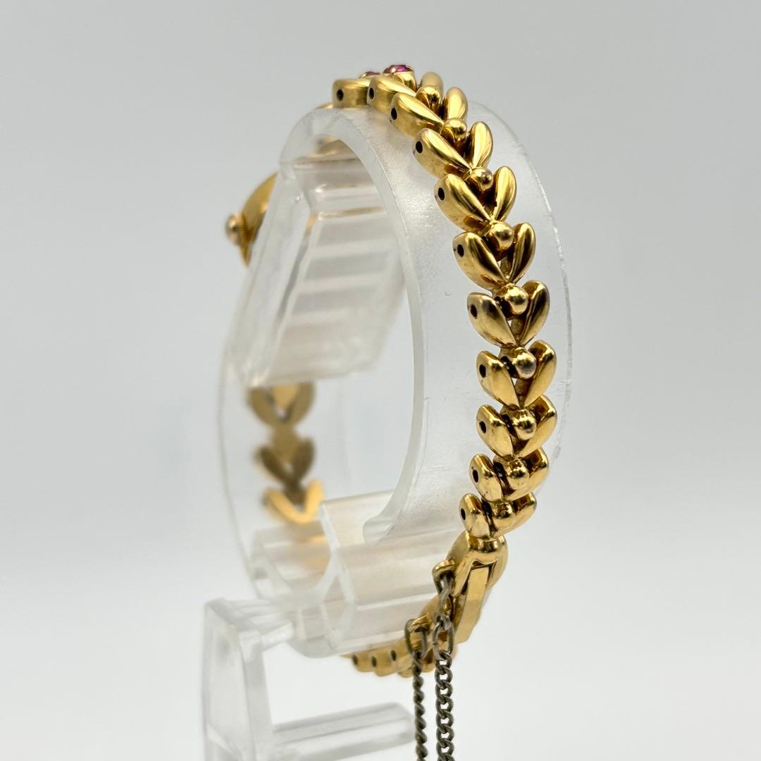 稼動品　SEIKO セイコー　ルビー　ゴールド　ドレスウォッチ　腕時計