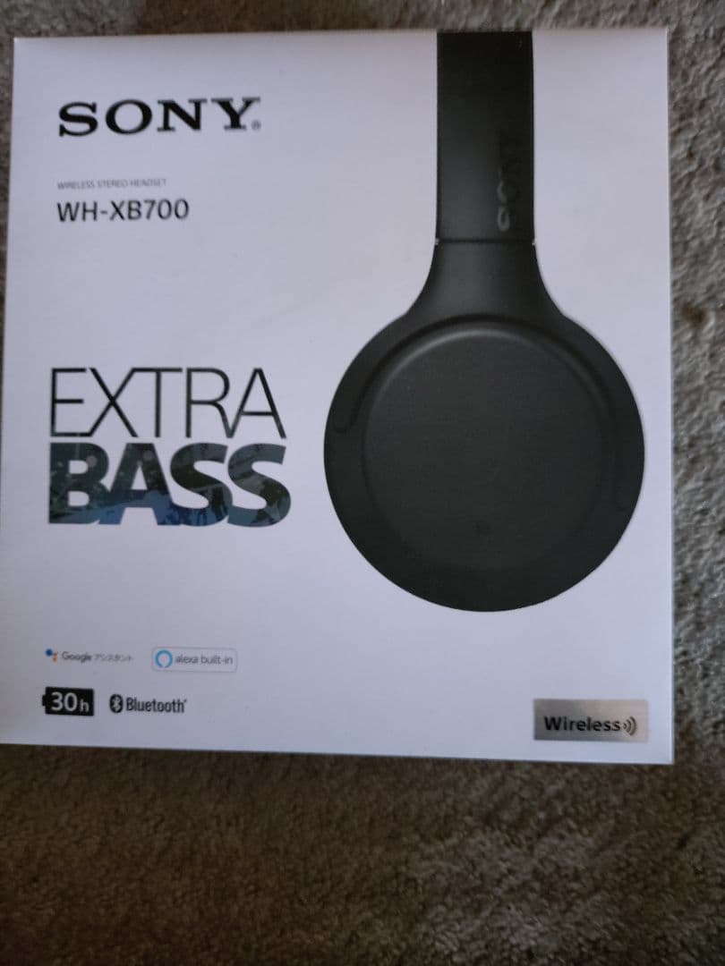 SONY WH-XB700 Bluetoothヘッドホン