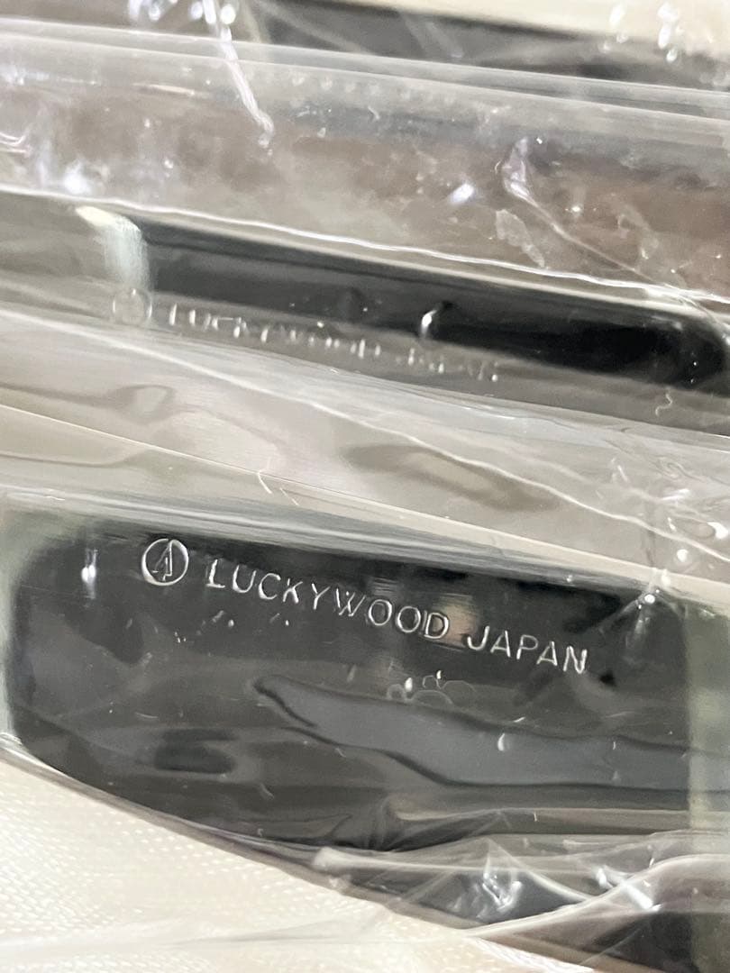 未使用 ラッキーウッド カトラリーセット25本 スプーン フォーク ナイフ　①