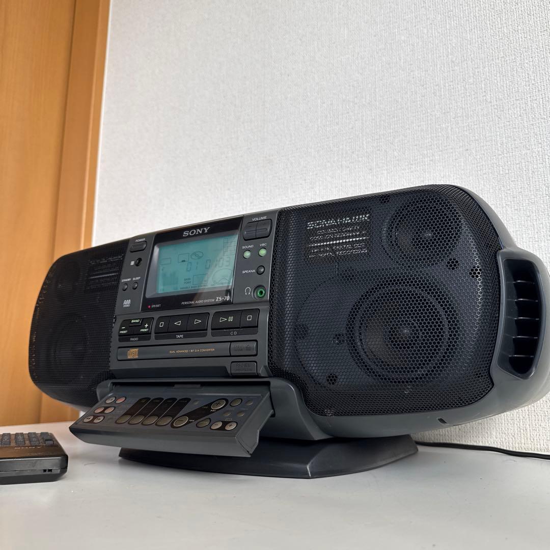 SONY ZS-70 CDラジカセ　個人メンテナンス品