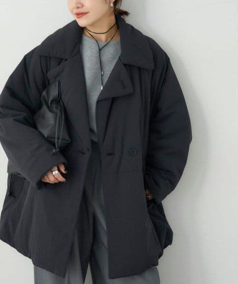 今季 ジャーナルスタンダード / サーモパッファーミドルコート 黒 新品タグ付