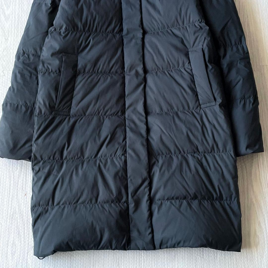 2022アーバンリサーチ ラビットフードストレッチロングダウン　ブラックF