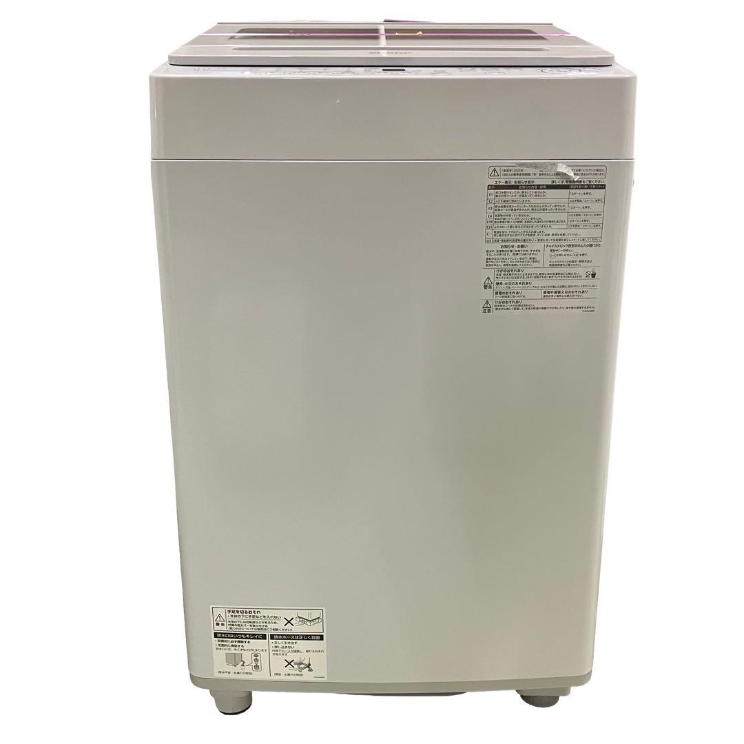 【極美品/24年製】シャープ 洗濯機 8kg ES-SV8K 穴なし槽 自動投入