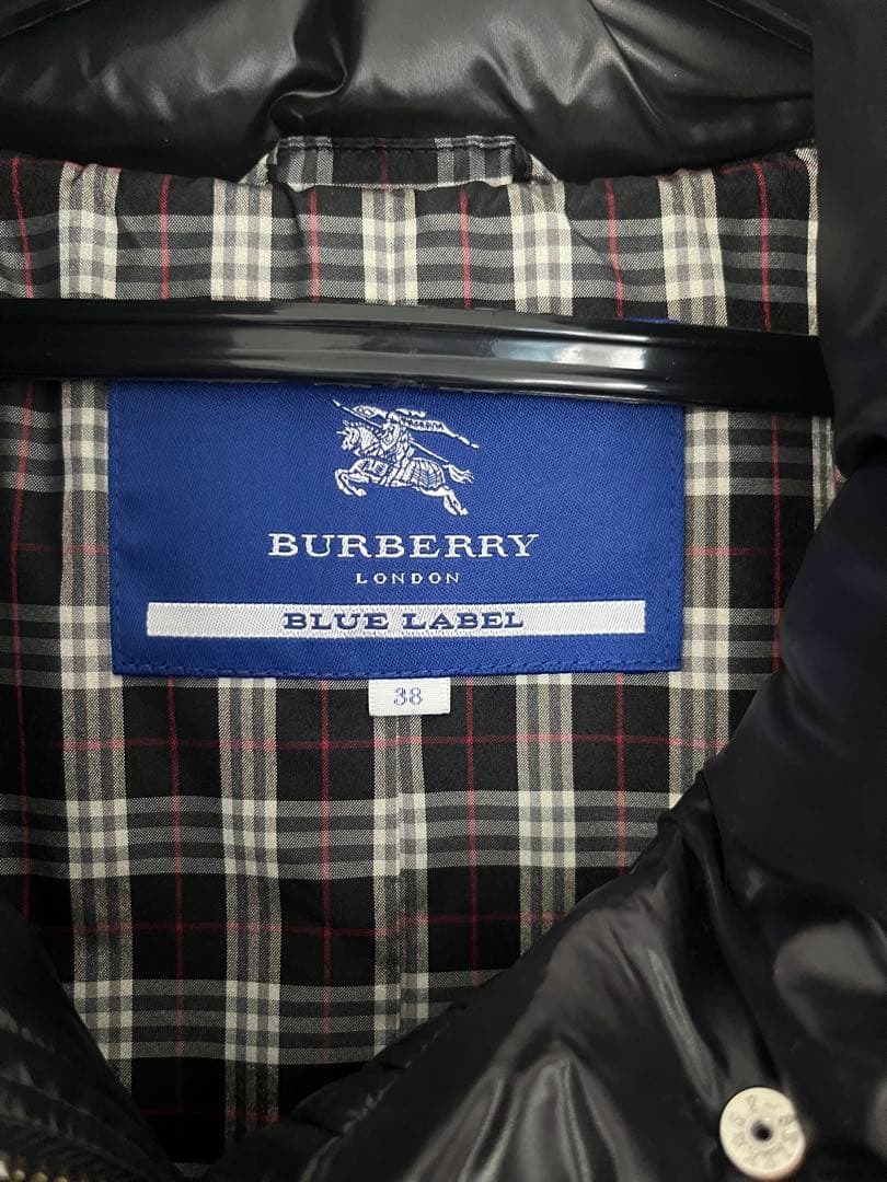 超美品♦︎Burberry♦︎バーバリー♦︎黒♦︎38♦︎定番♦︎ダウンジャケット