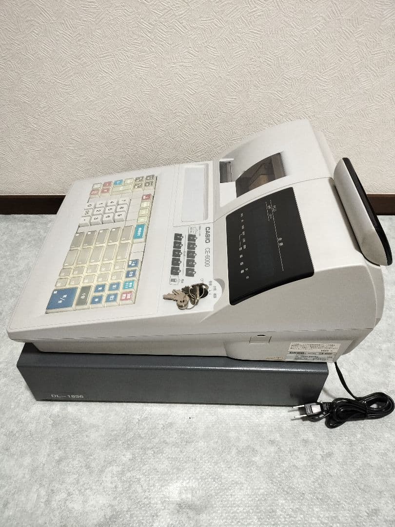 ものすごくものすごく綺麗！！！CE-6000 CASIO レジスター