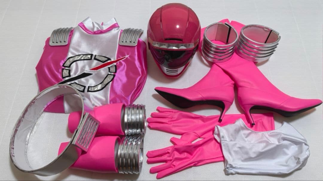 轟轟戦隊ボウケンジャー、ボウケンピンク、戦隊ヒロイン、女戦士、戦隊コスプレ衣装