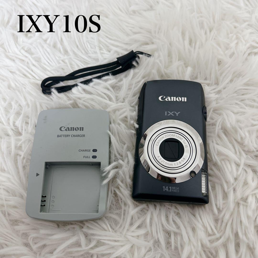【美品】Canon IXY 10S ブラック　コンパクトデジタルカメラ