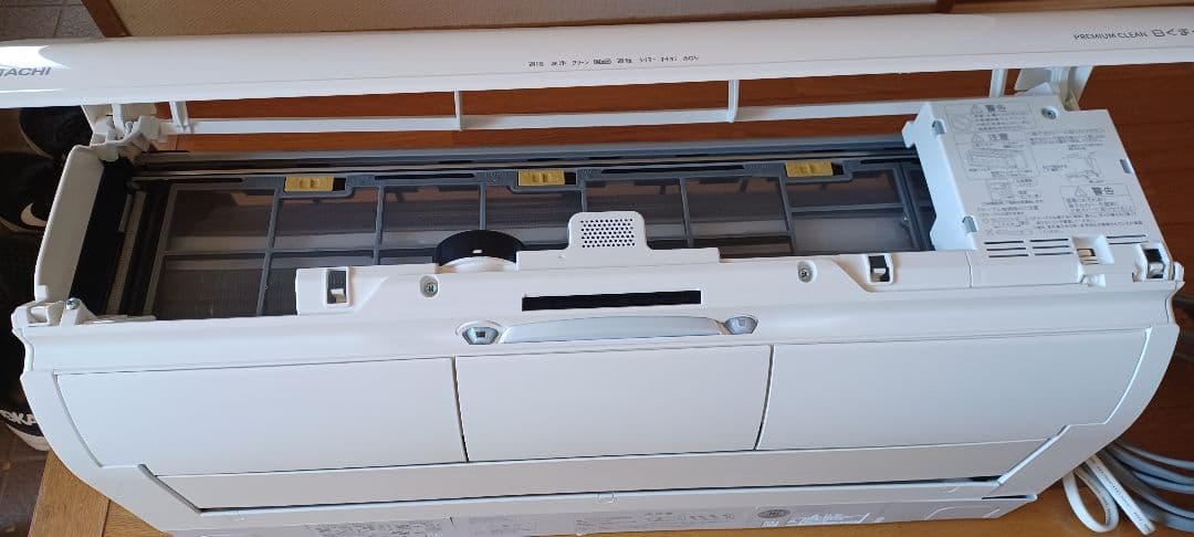 日立ルームエアコン 白くまくん20畳 RAS-X63M2BKエアコン本体 室外機