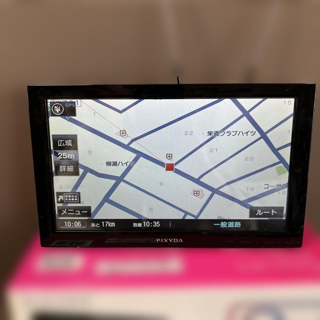 大画面8型！2画面フルセグナビPIXYDA PXN218F2