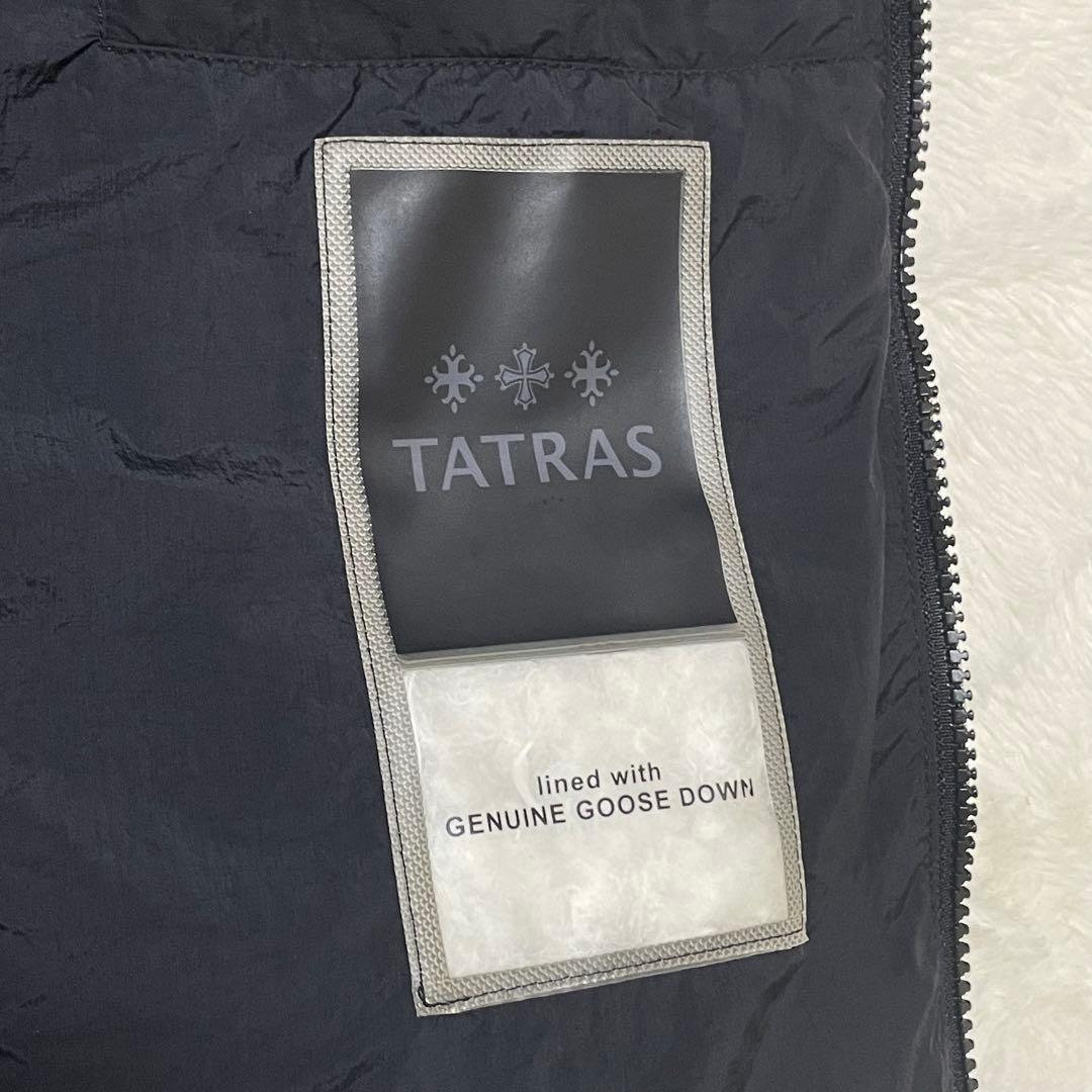 美品✨近年　TATRAS タトラス ポリテアマ ダウンジャケット ブラック