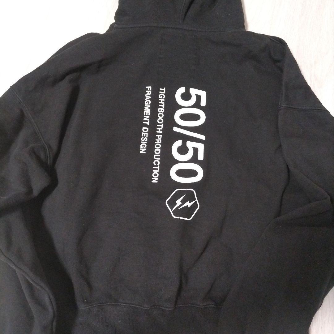 トップス FragmentDesign TIGHTBOOTH 50-50 HOODIE M
