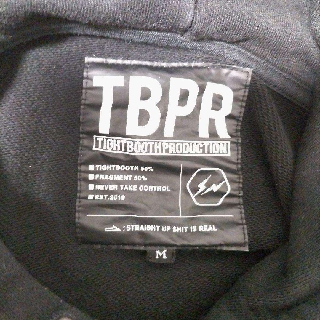 トップス FragmentDesign TIGHTBOOTH 50-50 HOODIE M