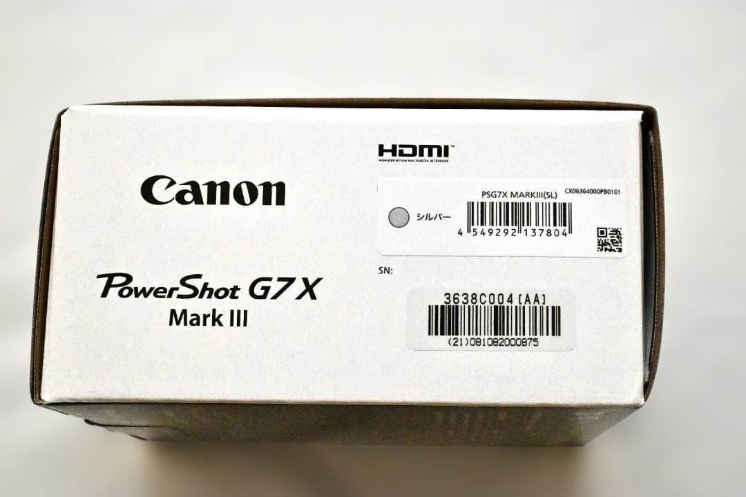 キヤノン PowerShot G7X Mark3 III デジカメ g7 x