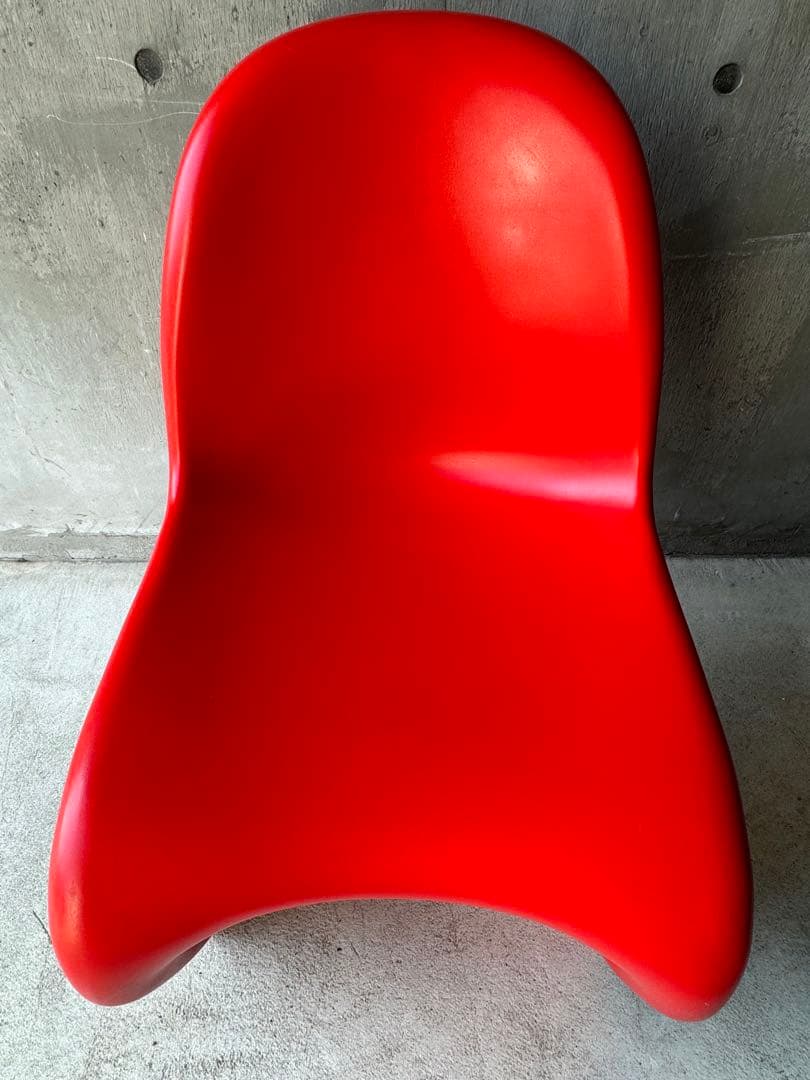 【さらぽん②】Vitra パントンチェア艶なしレッド