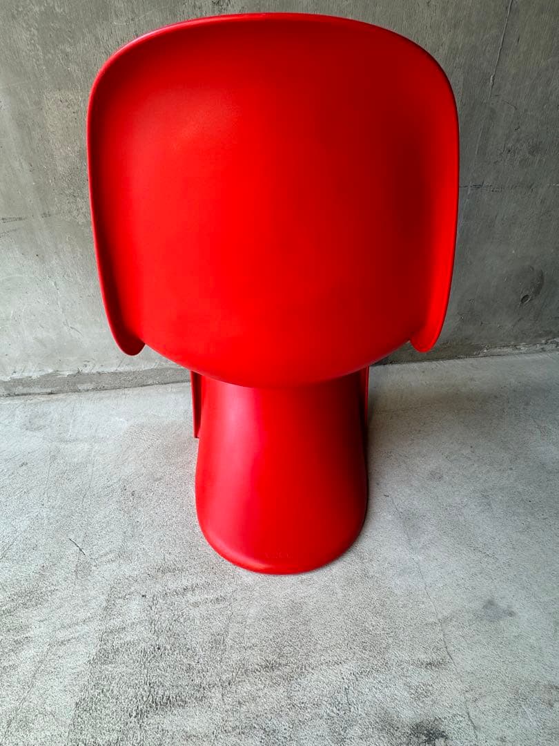 【さらぽん②】Vitra パントンチェア艶なしレッド