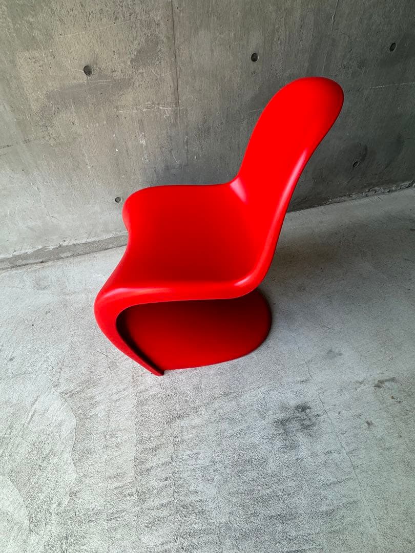 【さらぽん②】Vitra パントンチェア艶なしレッド