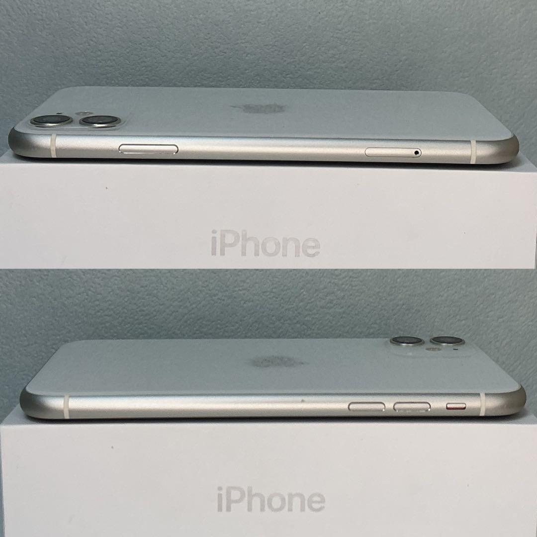 【極美品】iPhone11 128GB 新品バッテリー100% SIMフリー