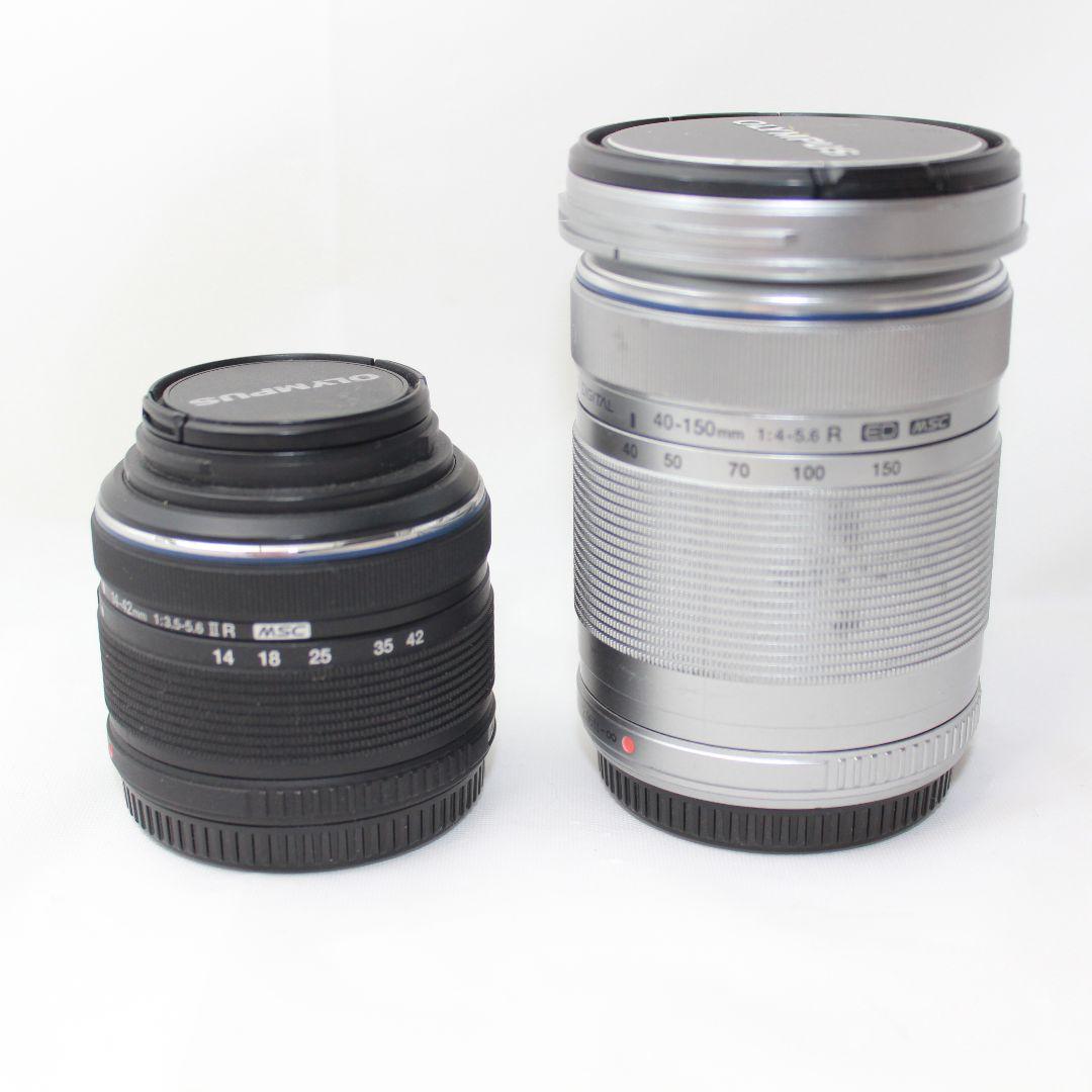 OLYMPUS M.ZUIKO レンズ 40-150mm 14-42mm 2本