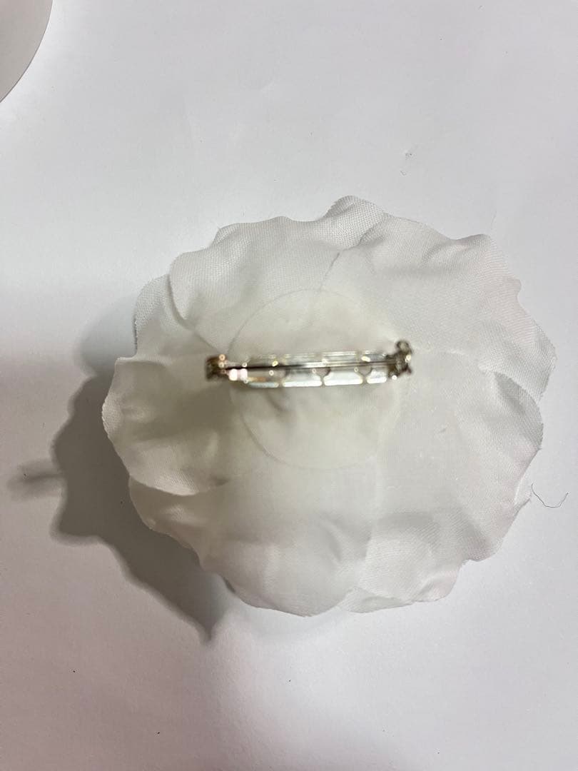 CHANEL シャネル 非売品 ノベルティ ホワイトカメリアコサージュ