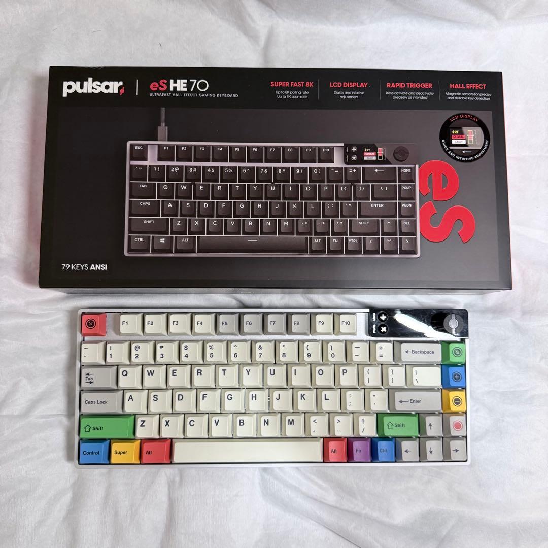 Pulsar eSH70 ラピッドトリカーゲーミングキーボード
