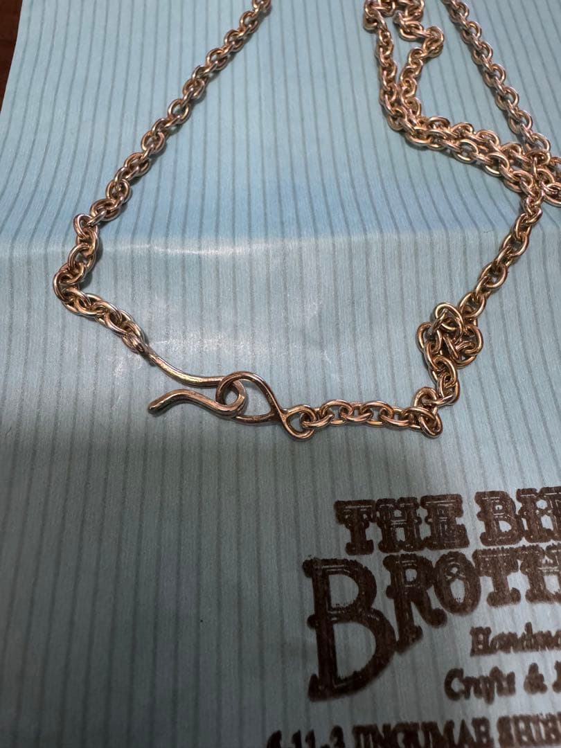 THE BINGOBROTHERS シルバーチェーンネックレス