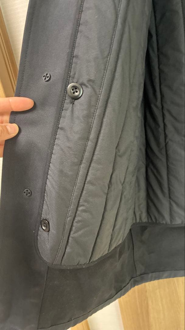 マーガレットハウエル MHL. モッズコート 黒　メンズM 美品