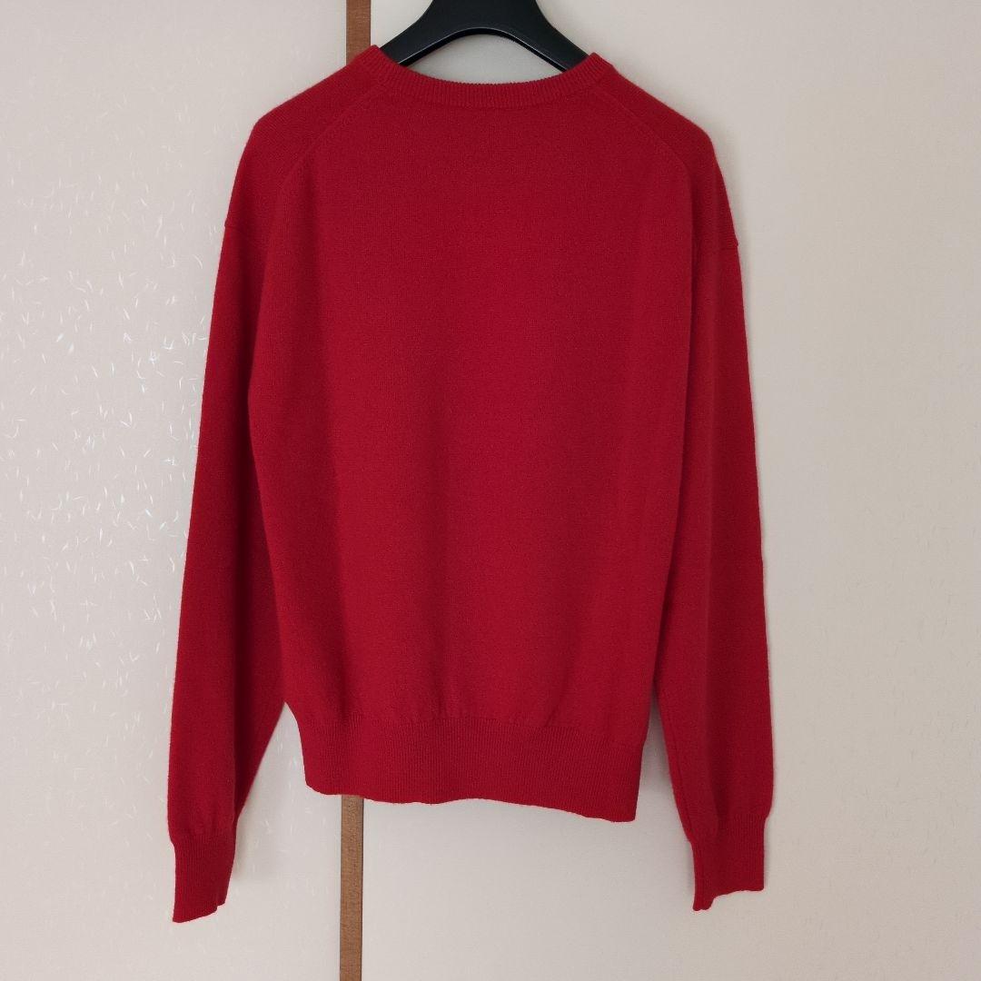 2025 ドゥーズィエムクラス　Charlotte クルーネックニット　赤