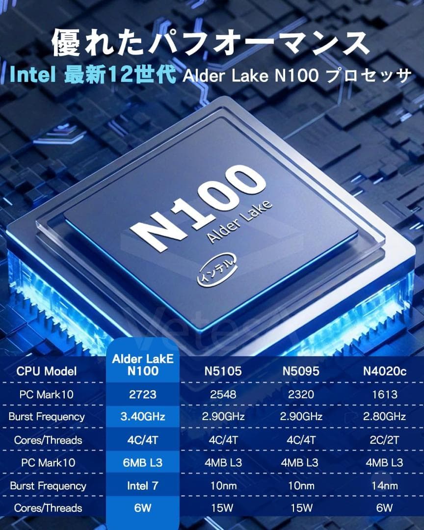 新品 ミニpc n100 小型pc 16GB 512GSSD ミニパソコン