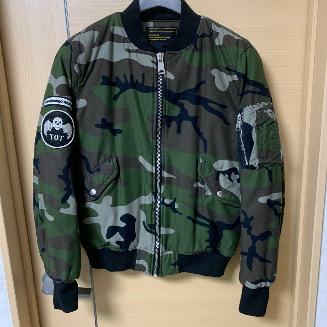neighborhood ネイバーフッド NHIZ MA-1 ブルゾン