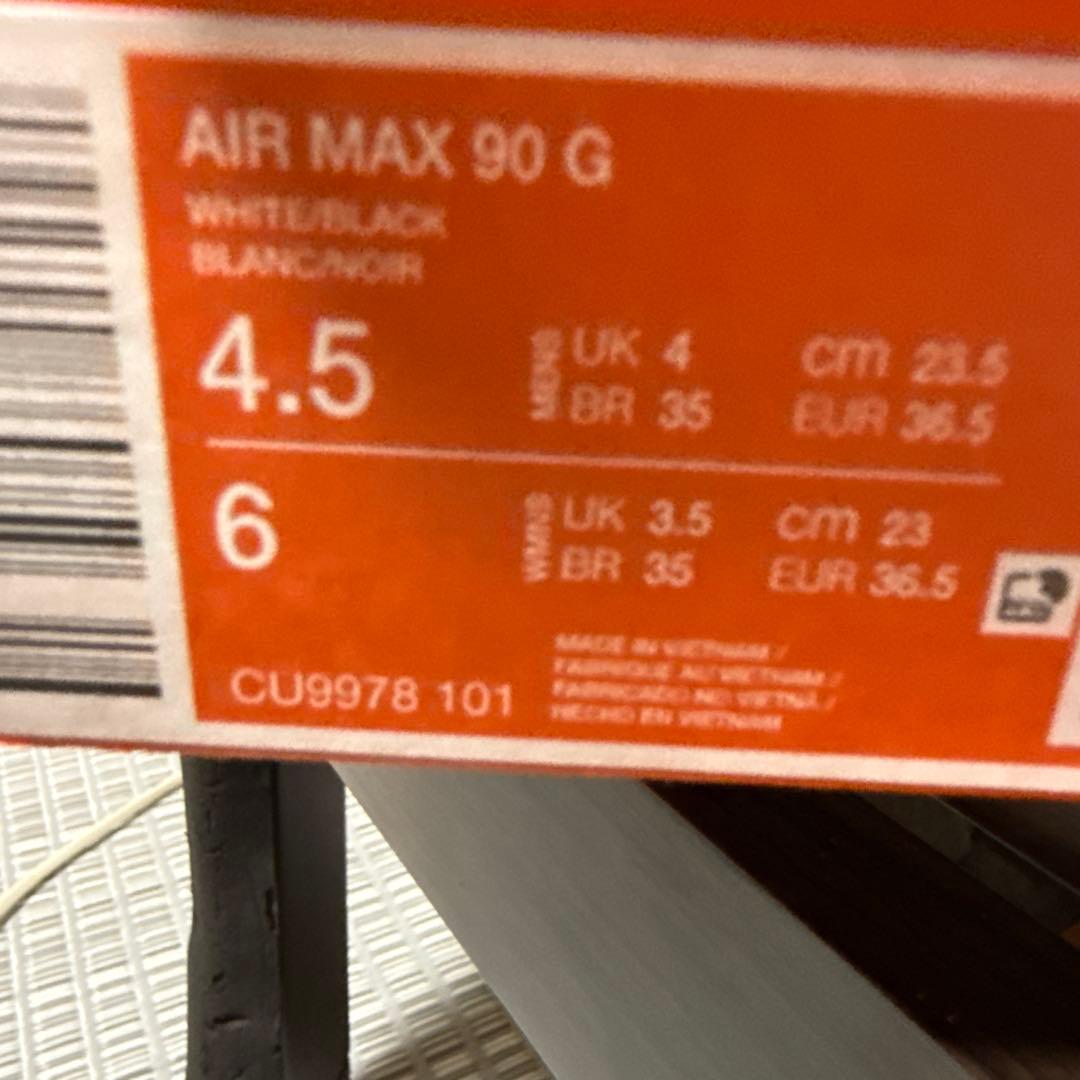 NIKEエアマックス90Gゴルフシューズ