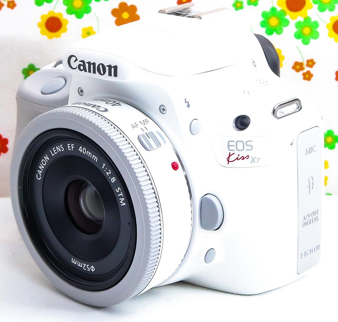 にゃんmama☆Canon kiss X7☆スマホに転送！☆ダブルレンズ！