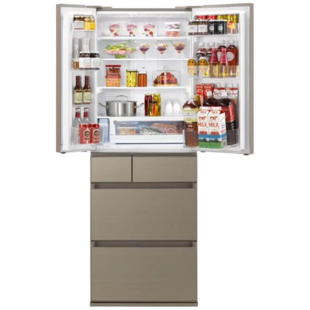 【美品】Panasonic 冷蔵庫NR-F508HPX-N 2022年製　6ドア