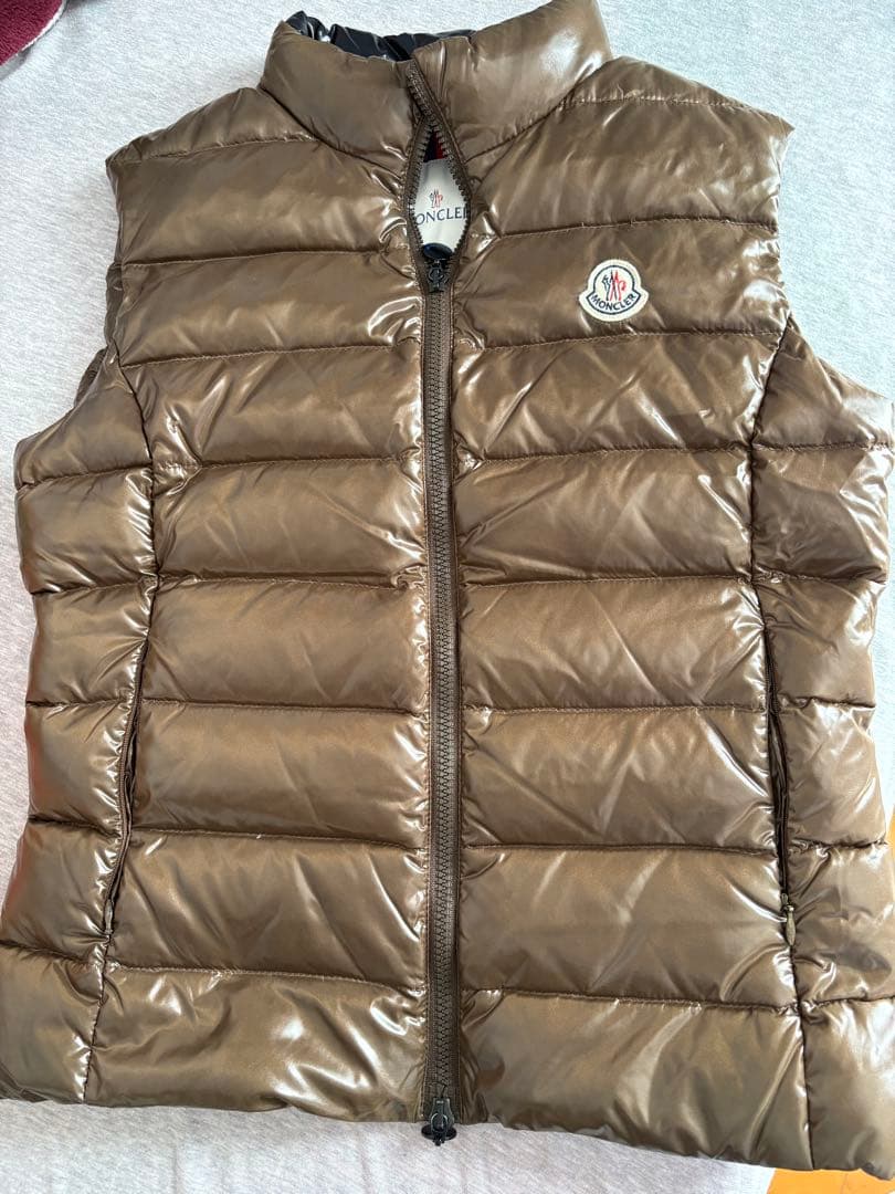 MONCLER モンクレール GHANY ダウンベスト　ブラウン　サイズ3