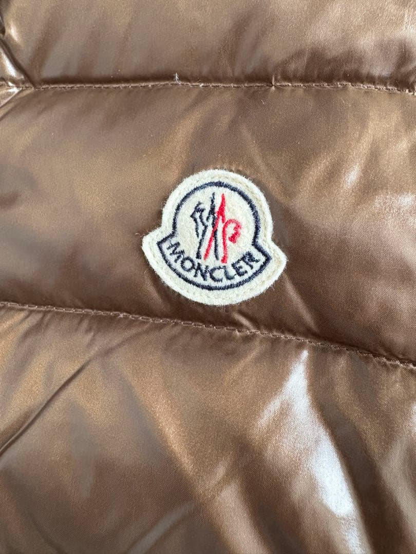 MONCLER モンクレール GHANY ダウンベスト　ブラウン　サイズ3