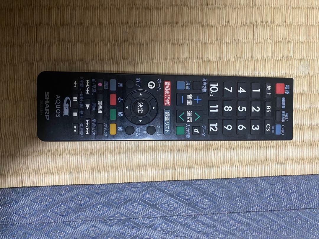 SHARP AQUOS LC-22K20 2015年製 22インチ リモコン付